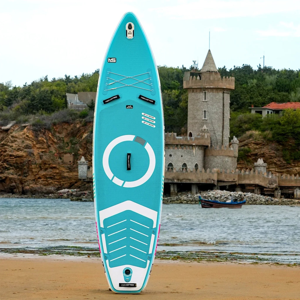 InfLatitudeable Stand Up Paddle Board 11'x34"x6" With Accessories