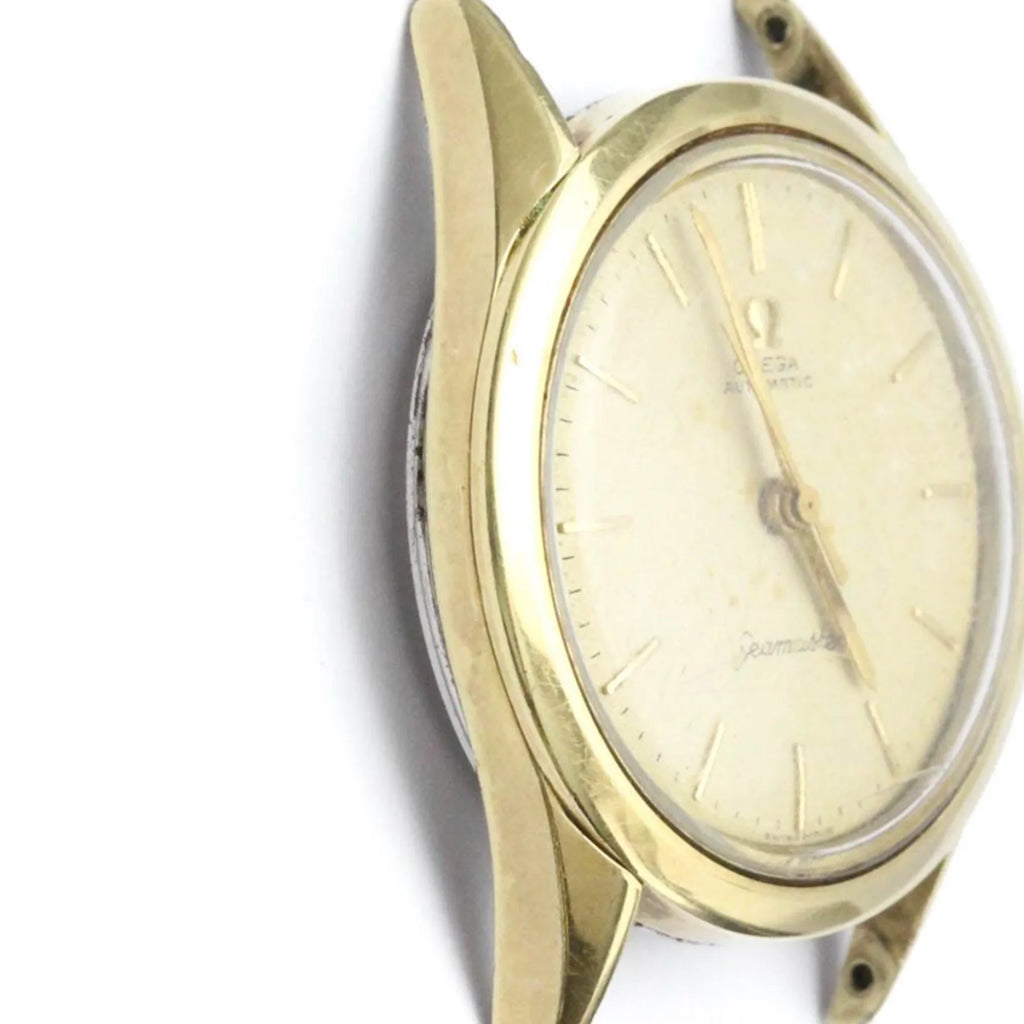 Pre-Owned OMEGA Seamaster Cal 471 Gold PLatitudeed Automatic Mens Watch 2802 Head Only BF559125 (Fair)