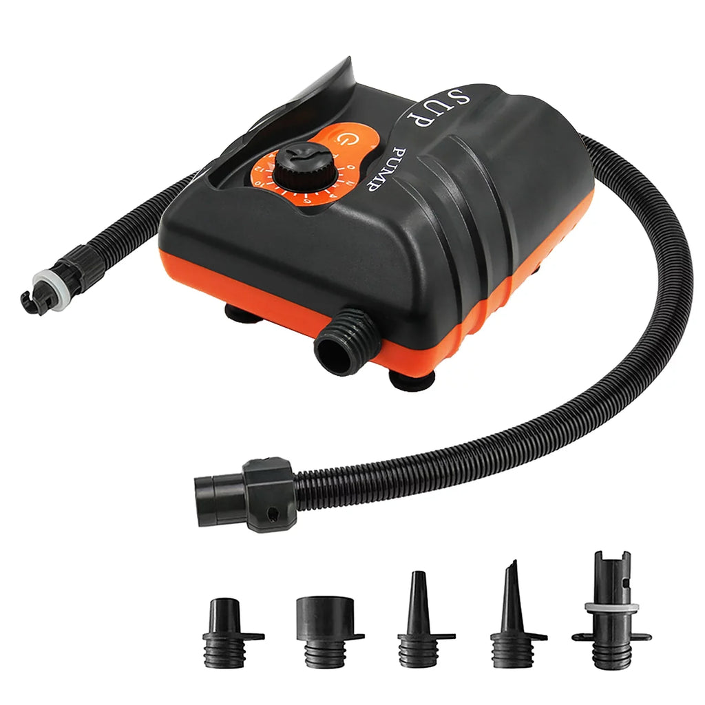 Goolrc InfLatitudeion Pump 16 PSI Electric Air Pump with 6PCS Nozzles for InfLatitudeables and Boats