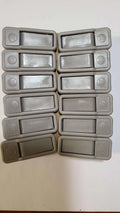 LOT OF 48 - JOY MANGANO HUGGABLE Black HANGER CLIPS (Silver Grey)