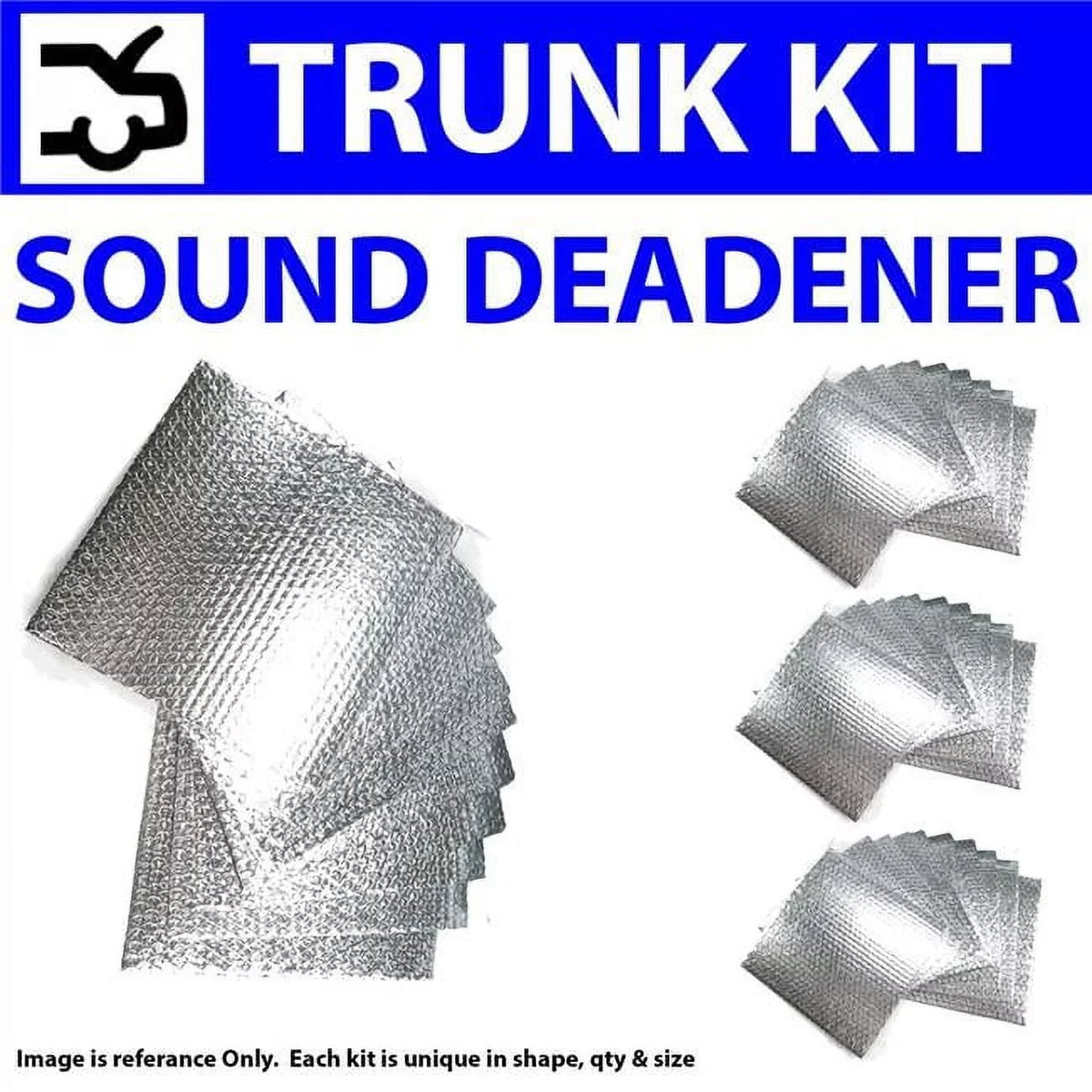 Zirgo High Performance Cooling Products  5215cm2 Heat & Sound Deadener for Ford Escape Trunk Compartment Kit