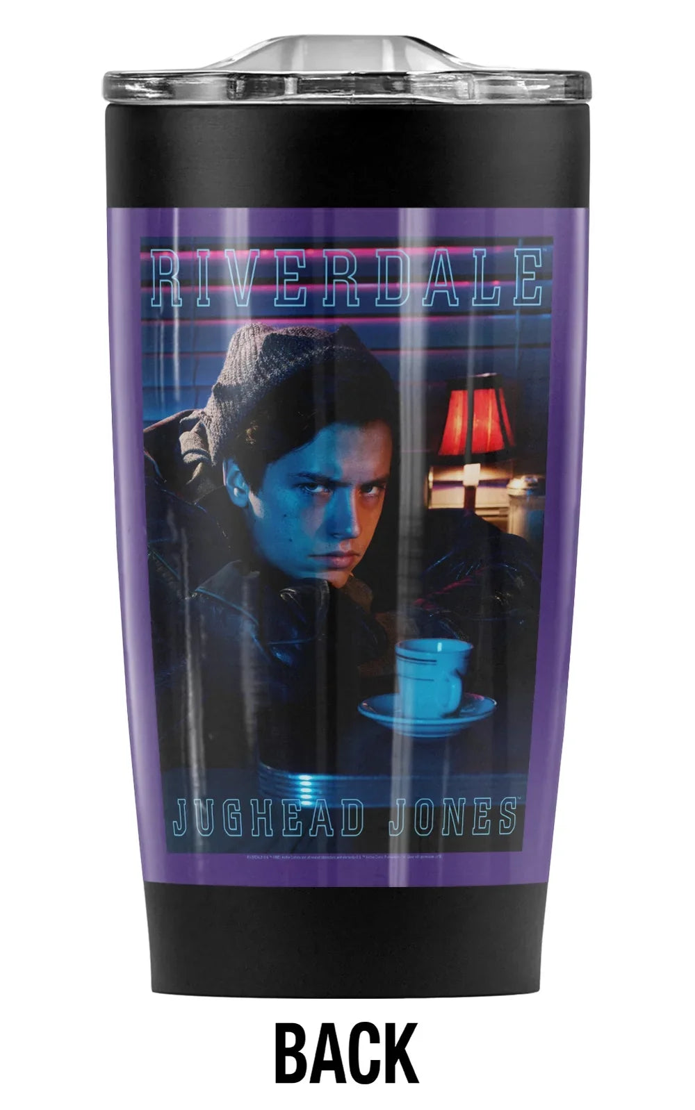 Riverdale Jughead Jones Stainless Steel Tumbler 20 oz Coffee Travel Mug/Cup, Vacuum InsuLatitudeed & Double Wall with Leakproof Sliding Lid | Great for Hot Drinks and Cold Beverages