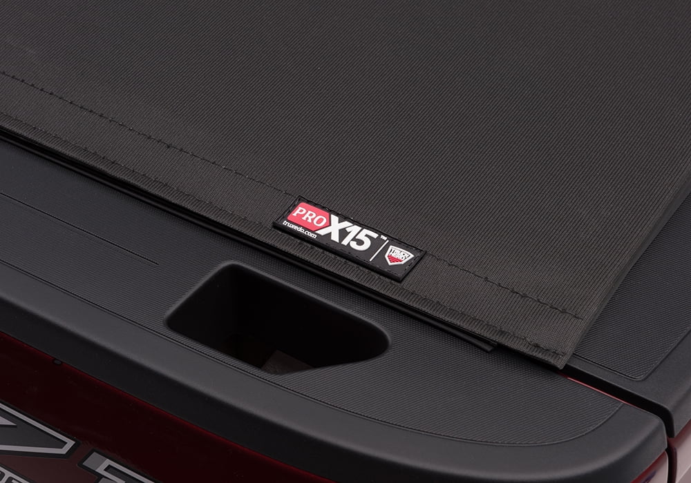 Truxedo Pro X15 Soft Roll Up Truck Bed Tonneau Cover | 1484101 | Compatible with 2005-2021 Nissan Frontier 6' 1" Bed (73.3")