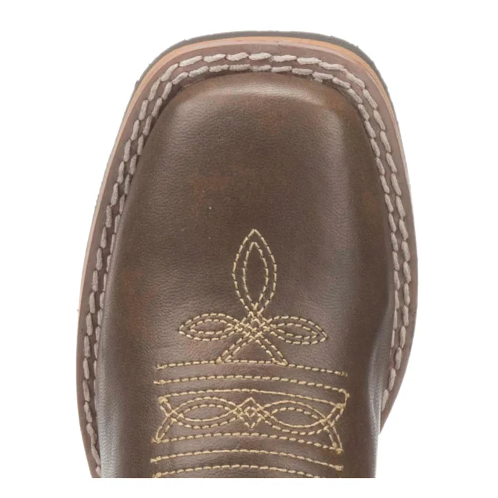 SMOKY MOUNTAIN BOOTS  Kids Blaze Western Boots, Color: Brown/Black, Size: 3, Width: R (1685C-3R)