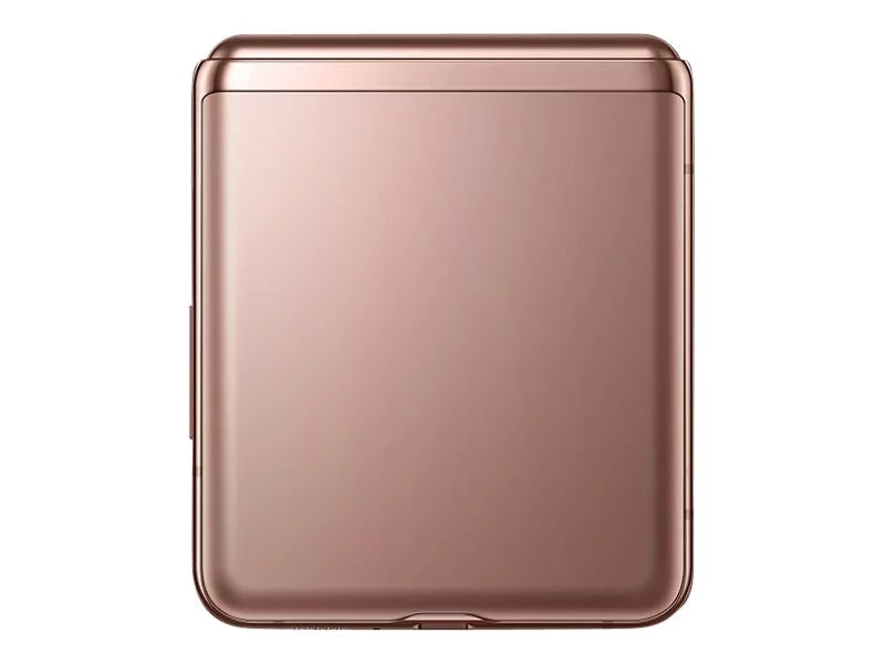 Samsung Galaxy Z Flip 5G - 5G smartphone - dual-SIM - RAM 8 GB / Internal Memory 256 GB - OLED display - 6.7" - 2636 x 1080 pixels - 2x rear cameras 12 MP, 12 MP - front camera 10 MP - mystic bronze