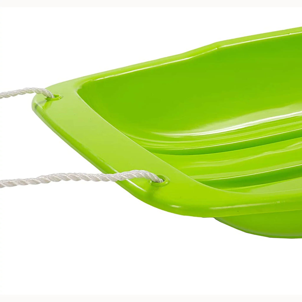 Lucky Bums Snow Kids 48 inch 1 Person Plastic Toboggan Sled, Green