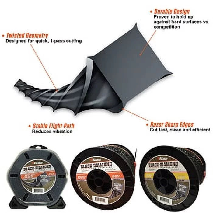 Echo Original Equipment Black Diamond Trimmer Line, .105 Line 5 Lb. Spool - 330105075