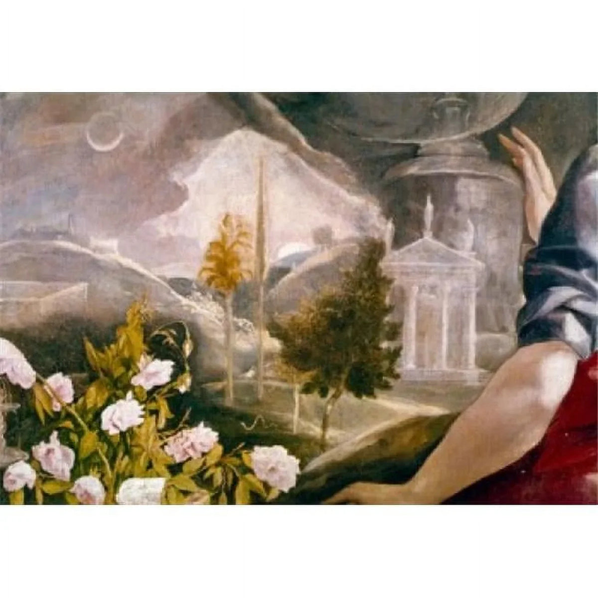 The ImmacuLatitudee Conception by El Greco 1541-1614 Spain Toledo Iglesia Santa Cruz Poster Print - 18 x 24 in.