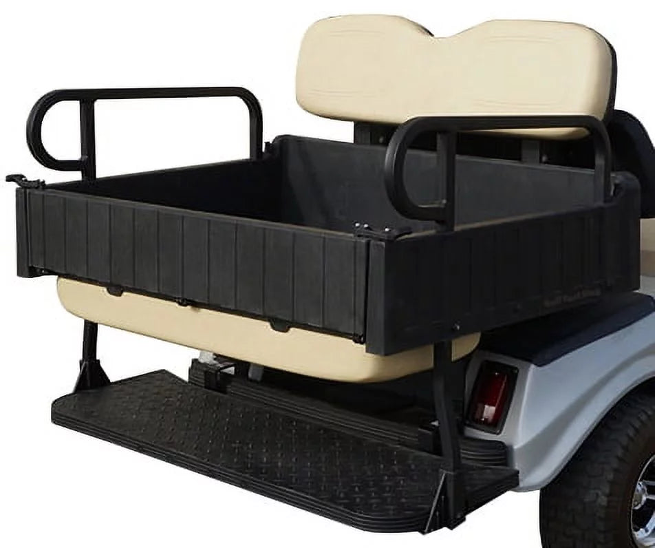 RHOX 900 model Golf Cart Rear Seat Box Kit - Club Car DS
