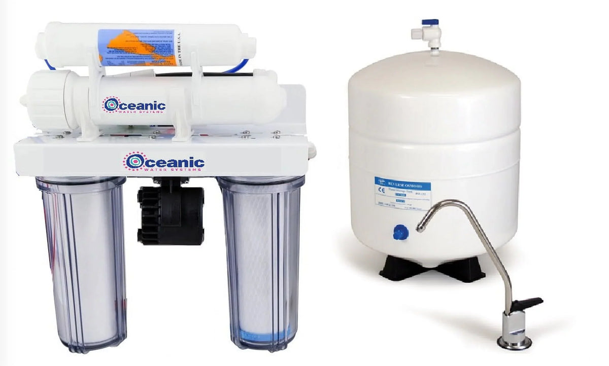 PREMIER RO-PERM Boosted Performance with Permeate Pump Ultra Safe Reverse Osmosis Drinking Water Filter System, for Low Pressure Homes