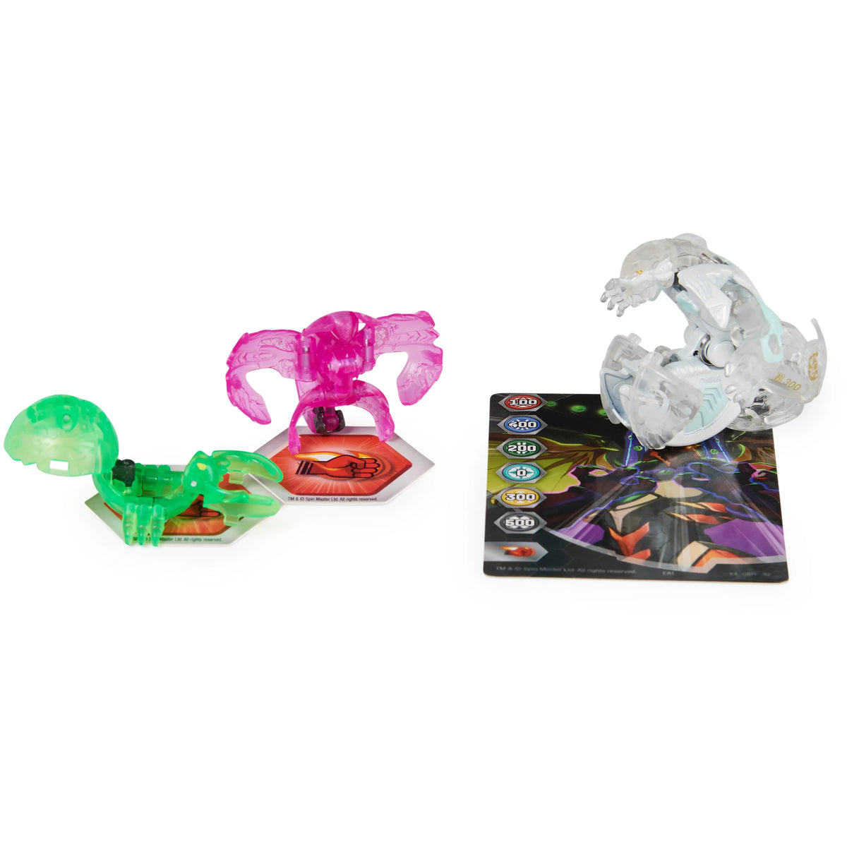 Bakugan Evolutions, Wrath with Nano Echo and Clutch PLatitudeinum Power Up Pack