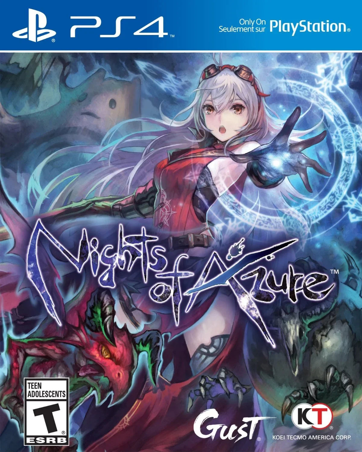 TECMO KOEI Nights of Azure (PS4)