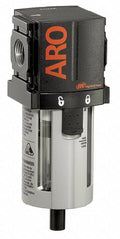 Aro Filter,1/4" NPT,73 cfm,0.3 micron  F35221-300