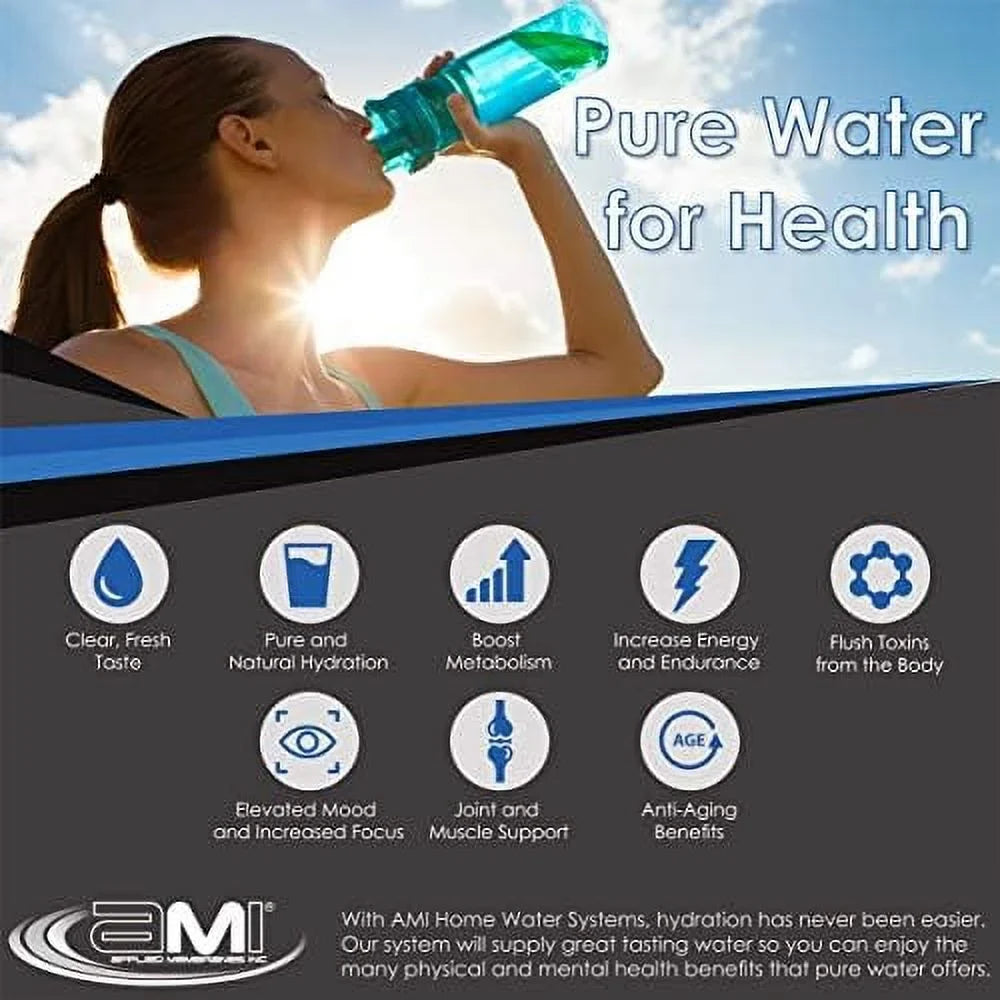INC Ph Neutralization Water Filter Cartridge | Calcite Filter To Raise Alkalinity Of Low Ph Water | Standard 4.5" X 10" Size Fits 10 Inch Filter Housing | H-F4210CALCITE (4.5X10))