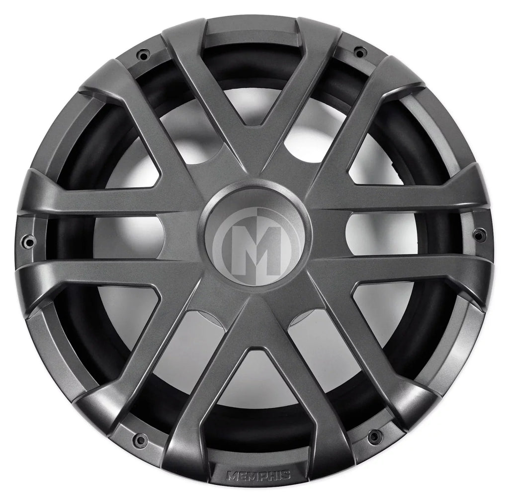 Memphis Audio MXA1244 12" 500 Watt LED Dual 4-Ohm Marine Subwoofer Boat Sub