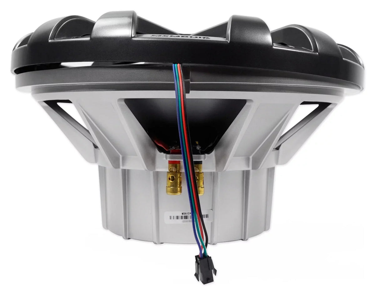 Memphis Audio MXA1244 12" 500 Watt LED Dual 4-Ohm Marine Subwoofer Boat Sub