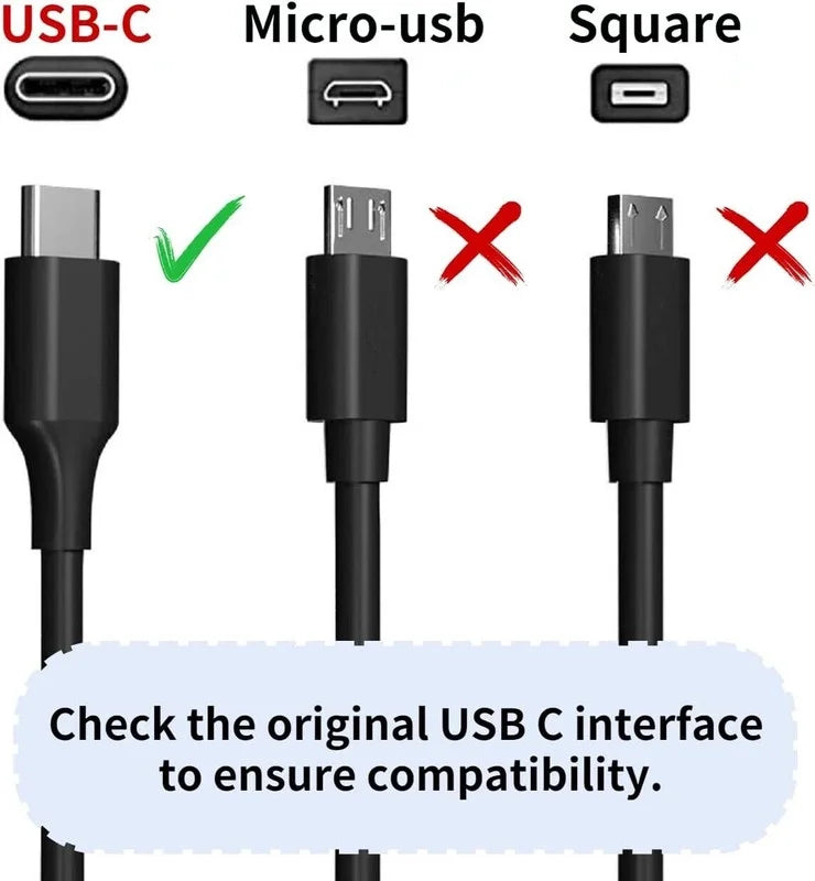 Nuxkst 65w USB-C Ac Adapter for Lenovo ThinkPad 11e Yoga Gen 6 20SF power supply power adapter