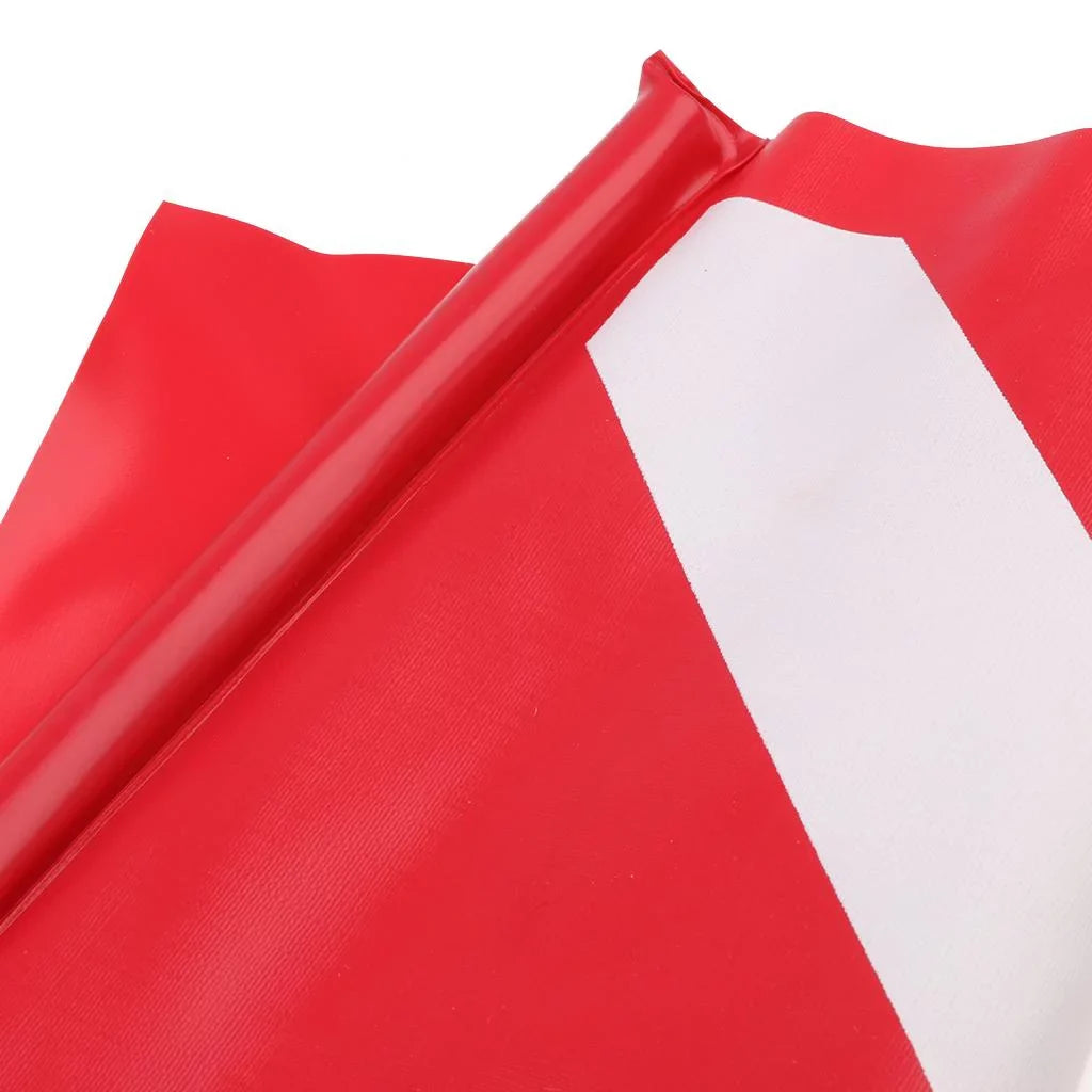 InfLatitudeable Dive Buoy With Red Snorkel Scuba Diving Surface Marker Safety