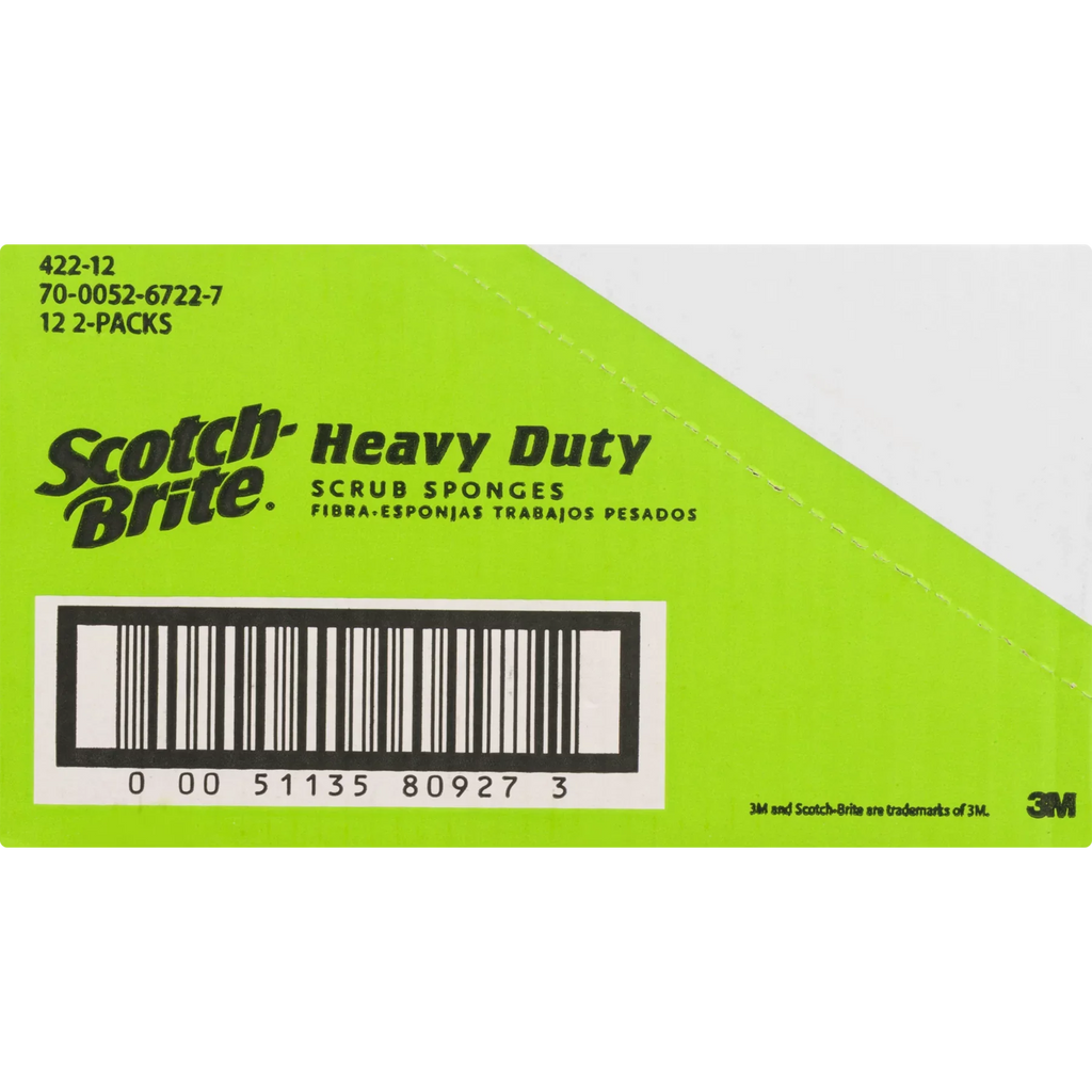 Scotch-Brite Heavy Duty Scrub Sponges - 24 CT