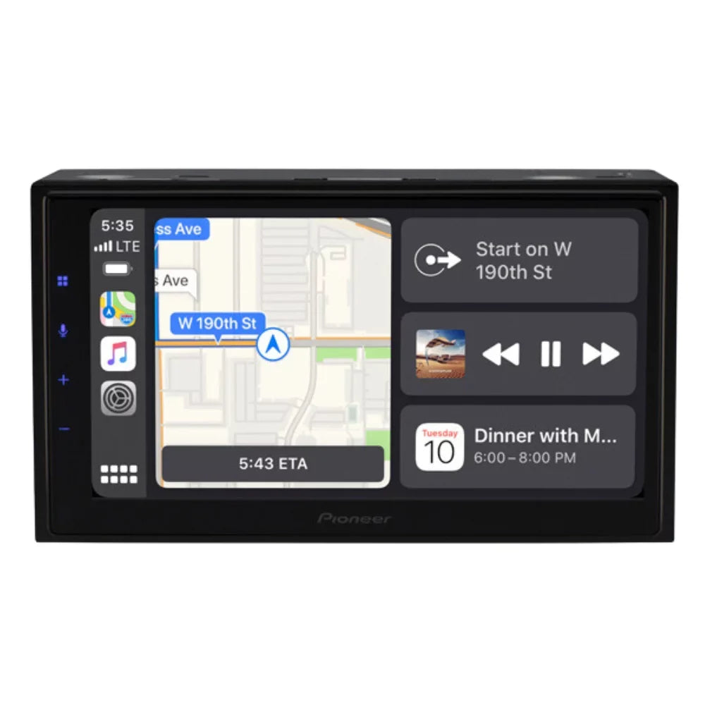 New Pioneer DMH-W4660NEX 6.8" Digital Multimedia Receiver w/ License PLatitudee Camera