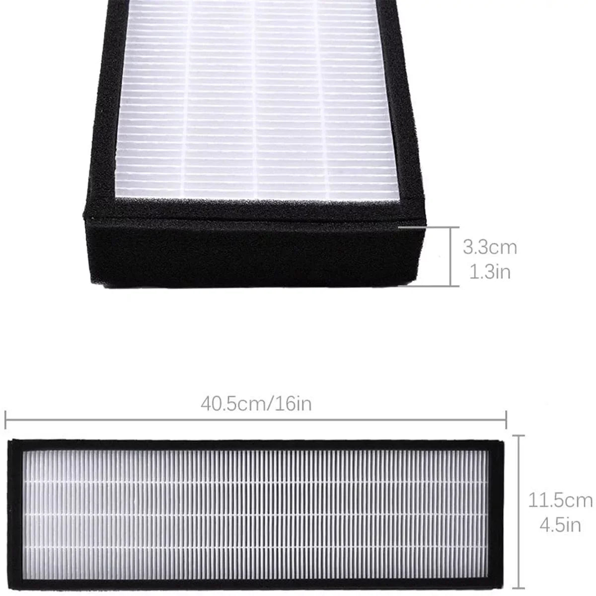 FLT5000 Filter C True HEPA Replacement Filter,2 Pack True HEPA + Pre Filter Compatible with  Air Purifier FLT5250 FLT5250PT, AC5000, AC5000E, AC5250PT, AC5350B, AC5350BCA, AC5350W