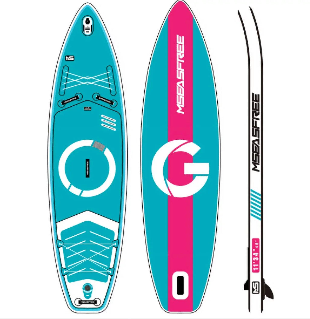 InfLatitudeable Stand Up Paddle Board 11'x34"x6" With Accessories