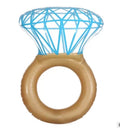 Yejaeka Adults Diamond Swimming Ring, Bride Accessories Pool Float Raft