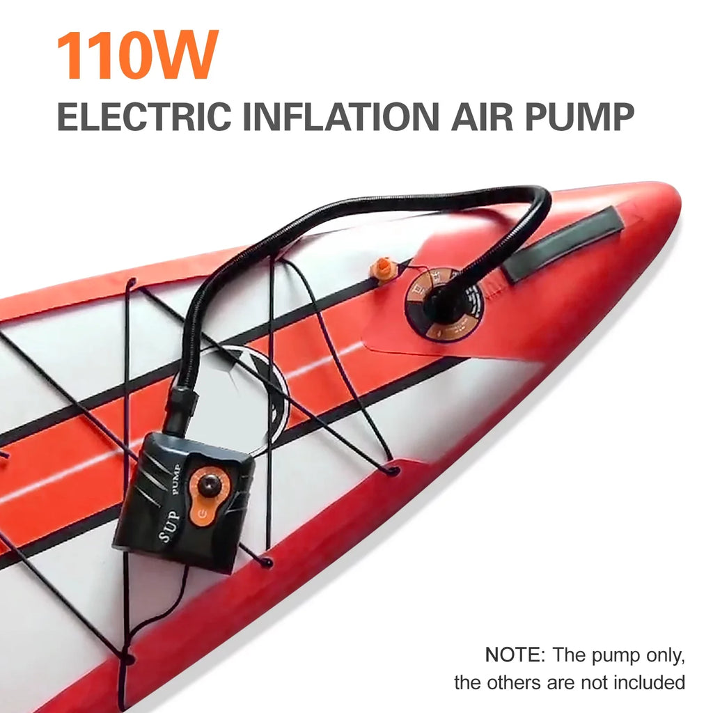 EasytoUse 16 PSI Electric Air Pump with 6 Nozzles for InfLatitudeables and Boats, Edition