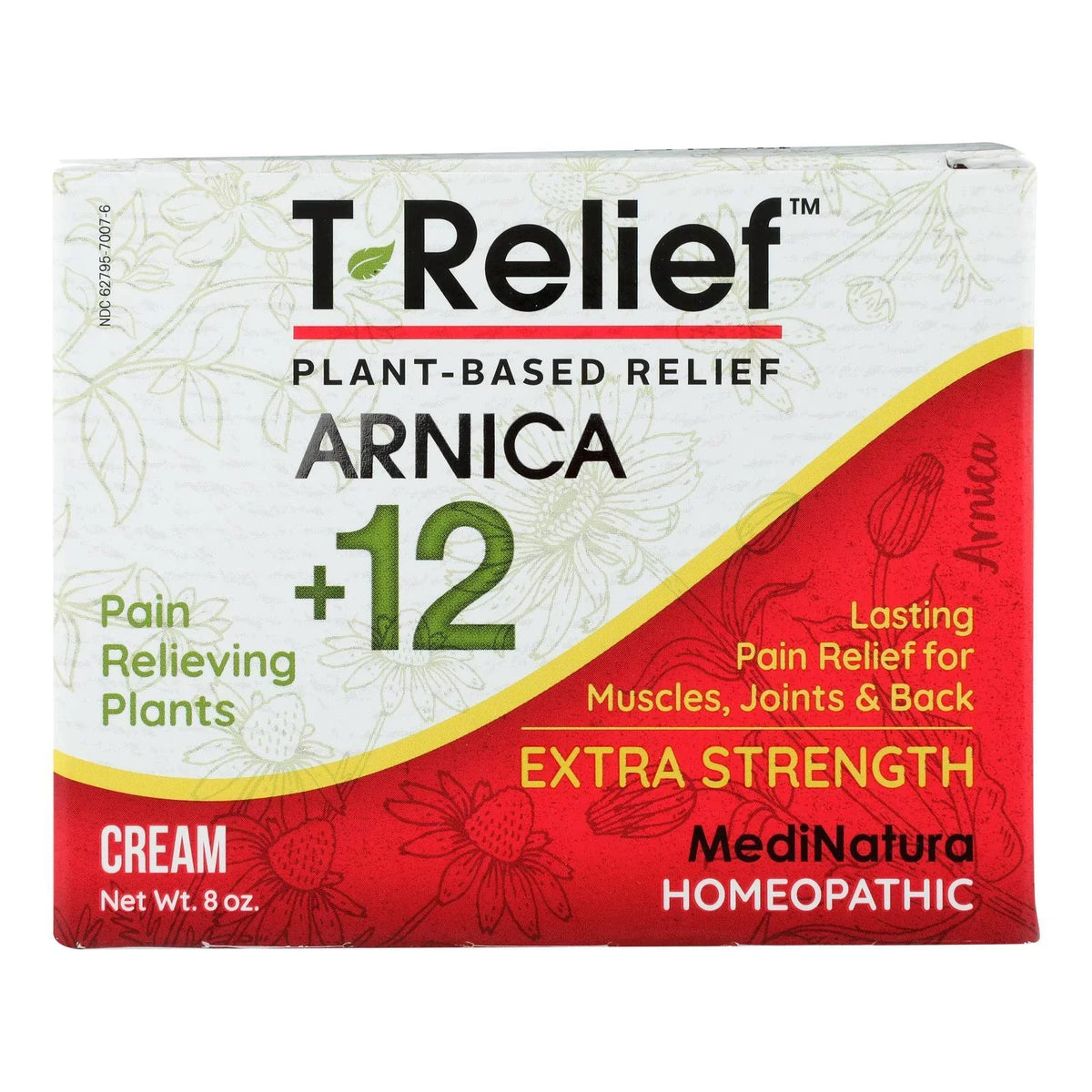 T-relief-medinatura - Pain Relf Cream Extr Srgth - 1 Each-8 OZ