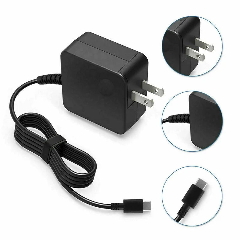 Nuxkst 65w USB-C Ac Adapter for Lenovo ThinkPad 11e Yoga Gen 6 20SF power supply power adapter