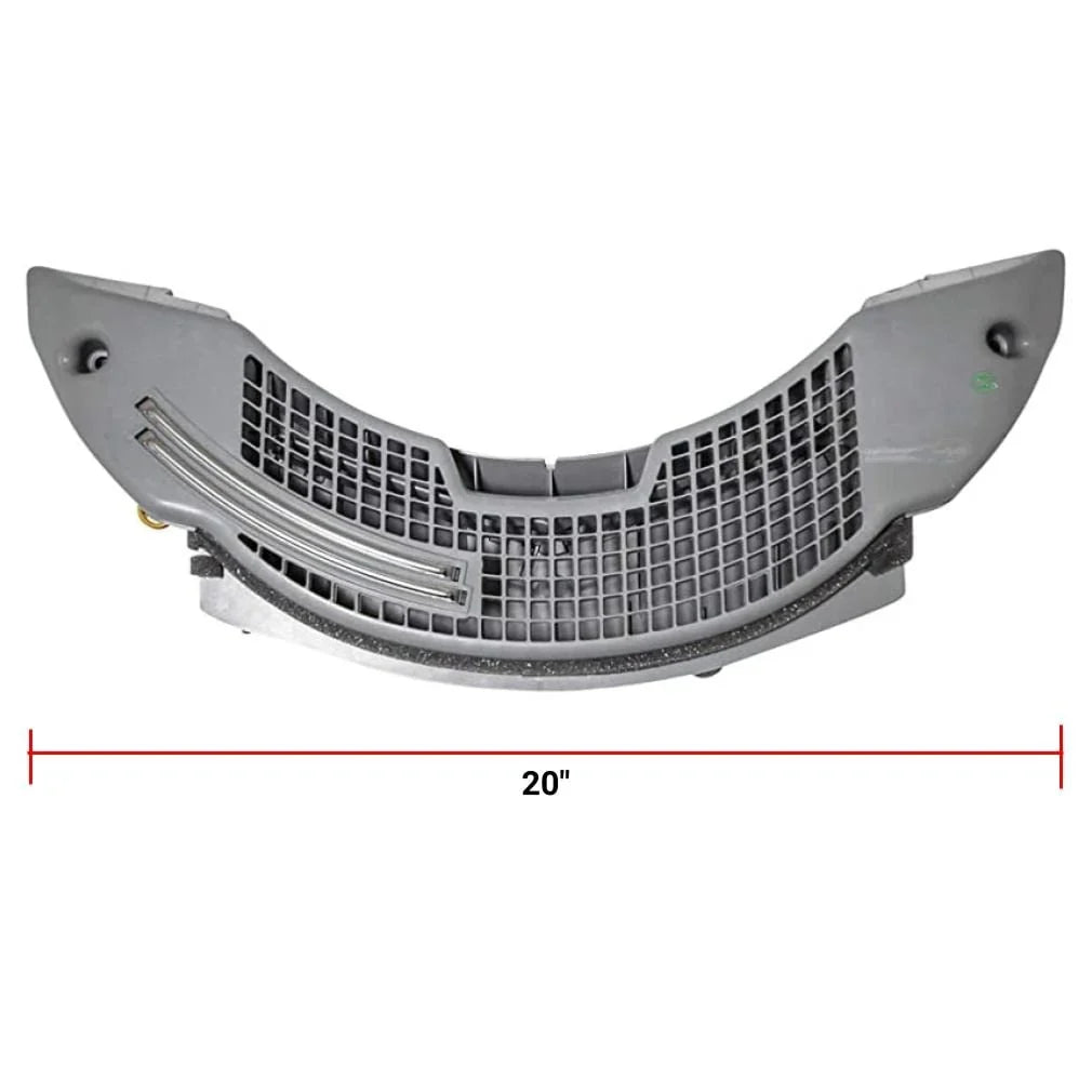 GLOB PRO SOLUTIONS W10672683 WPW10219012 CKD1368 Dryer Air Filter Housing 20" Length Approx. Replacemnt for and compatible with Heavy DUTY