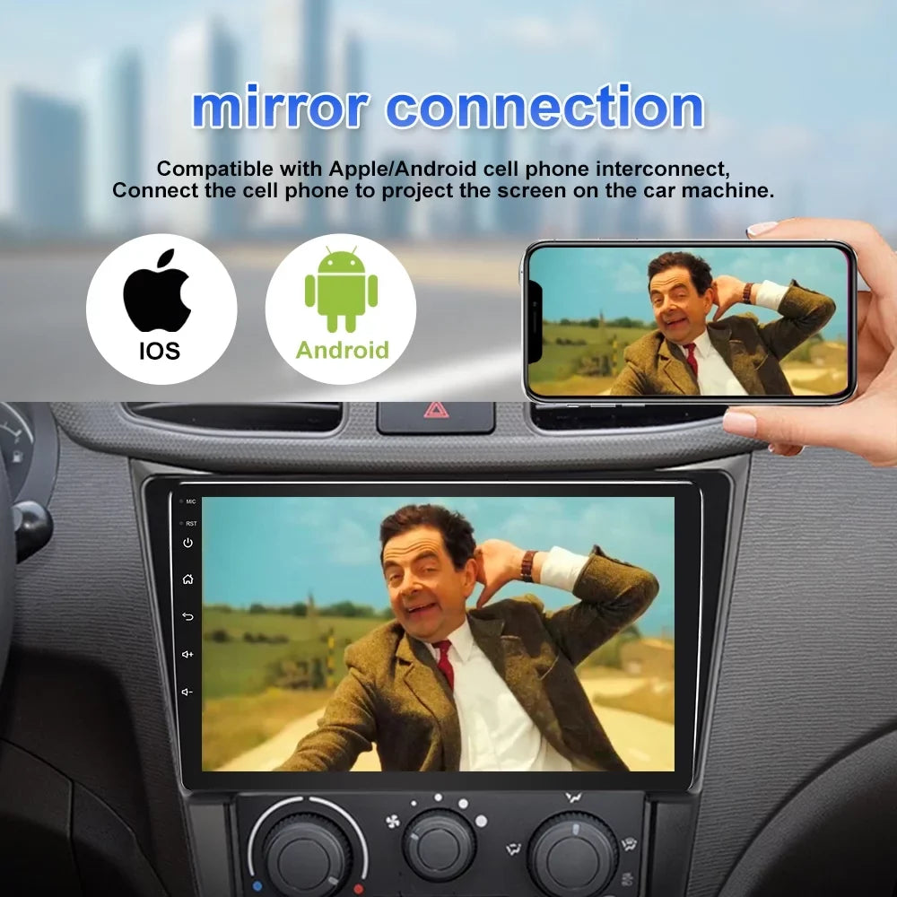 9" Android 12 Car Stereo Radio GPS Navi Carplay For Toyota Fj Cruiser 2007-2014  2+32G