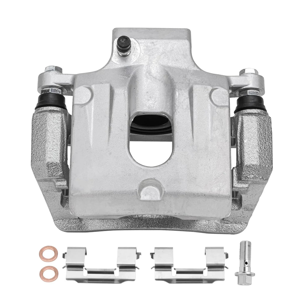 Detroit Axle - Rear 2pc Brake Calipers for Buick Enclave Cadillac XTS Chevrolet Traverse GMC Acadia Limited Saturn Outlook, 2 Disc Brake Calipers Set Replacement