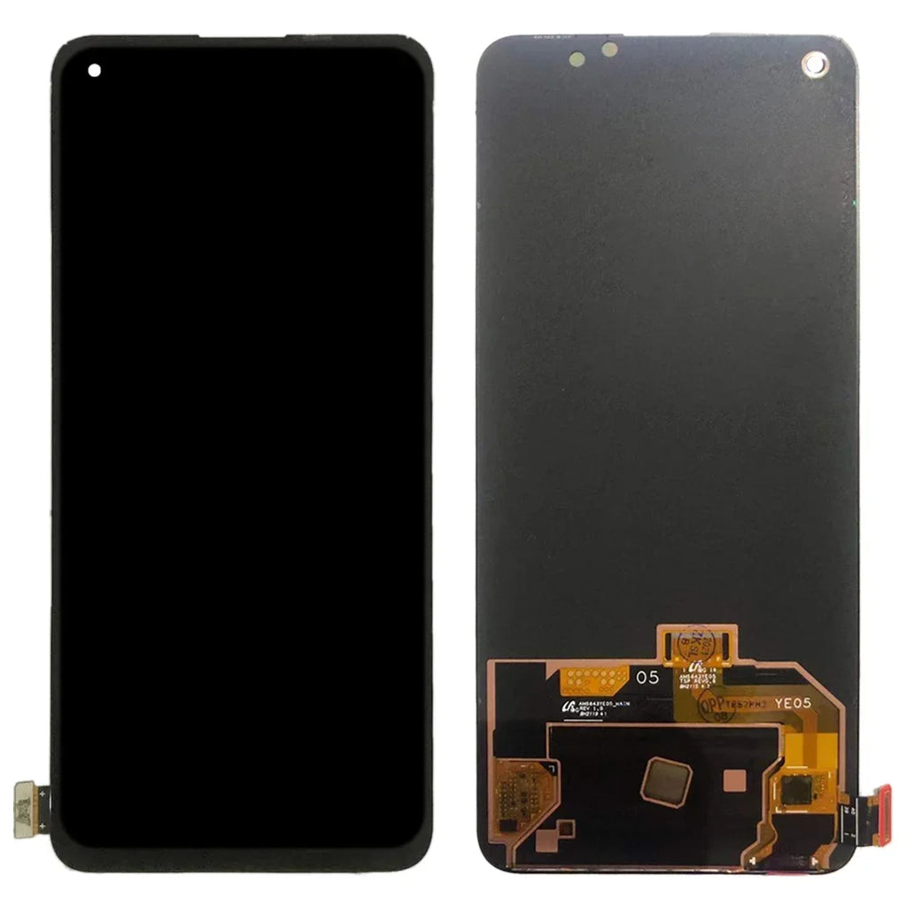 Cellphone Repair Parts For OnePlus Nord 2 5G 2021  with Digitizer Full Assembly Original LCD Screen (Black)