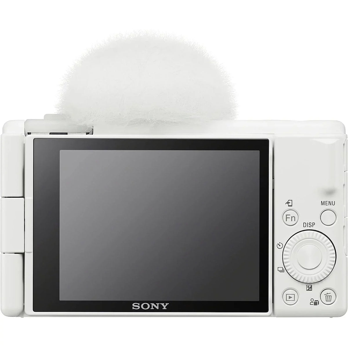 Sony ZV-1F Vlog Camera with 4K Video & 20.1MP for Content Creators and Vloggers White ZV-1F/W Bundle