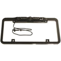 Full Frame License PLatitudee Camera with Night Vision & Trajectory Parking Lines - Black
