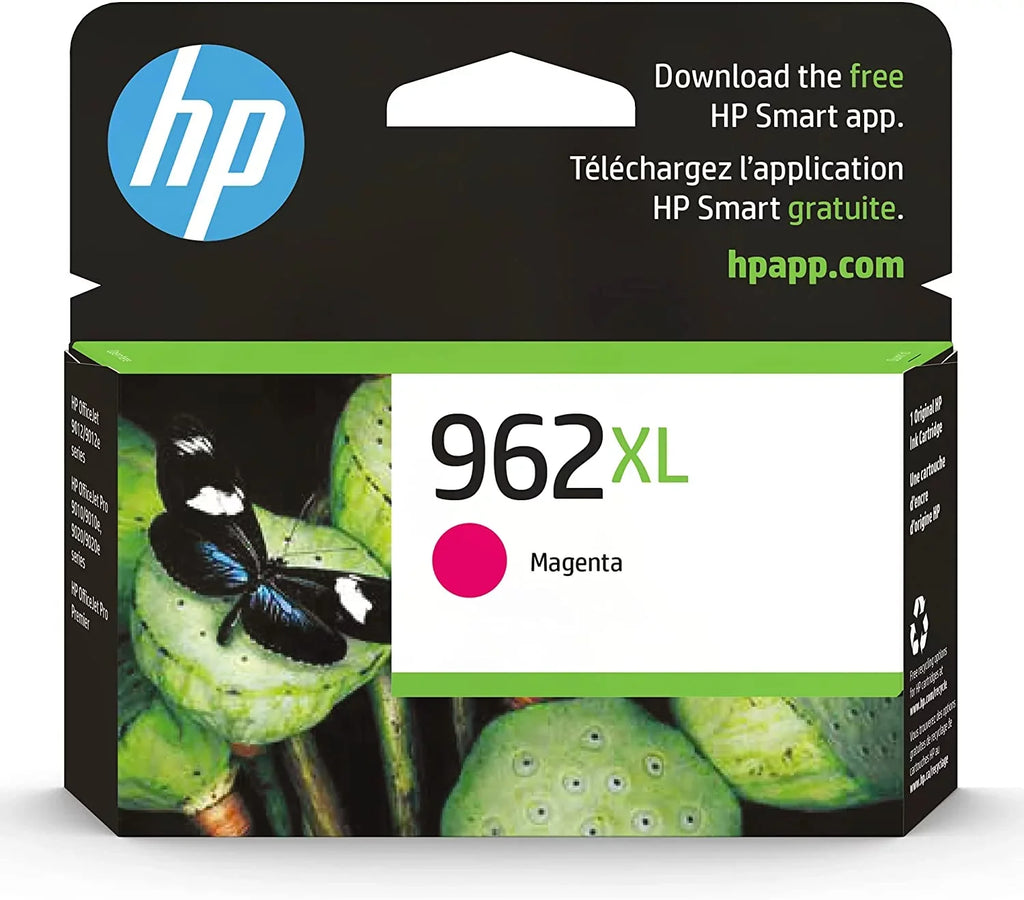 Original HP 962XL color Combination 1 each (962XL Cyan, 962XL Magenta, 962XL Yellow) HP 962 color (3JA00AN, 3JA01AN, 3JA02AN)