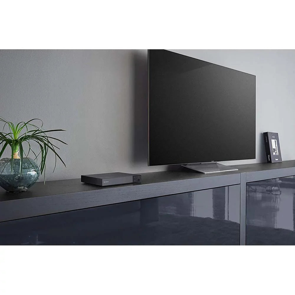Sony BDP-S6700 4K Upscaling 3D Streaming Blu-ray Disc Player w/ Cleaning Kit and HDMI Cable Bundle