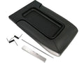 Dark Gray Console Lid Kit with Bracket - For Front Row with Split Bench Seat - Compatible with 2001 - 2006 Chevy Silverado 2500 HD 2002 2003 2004 2005