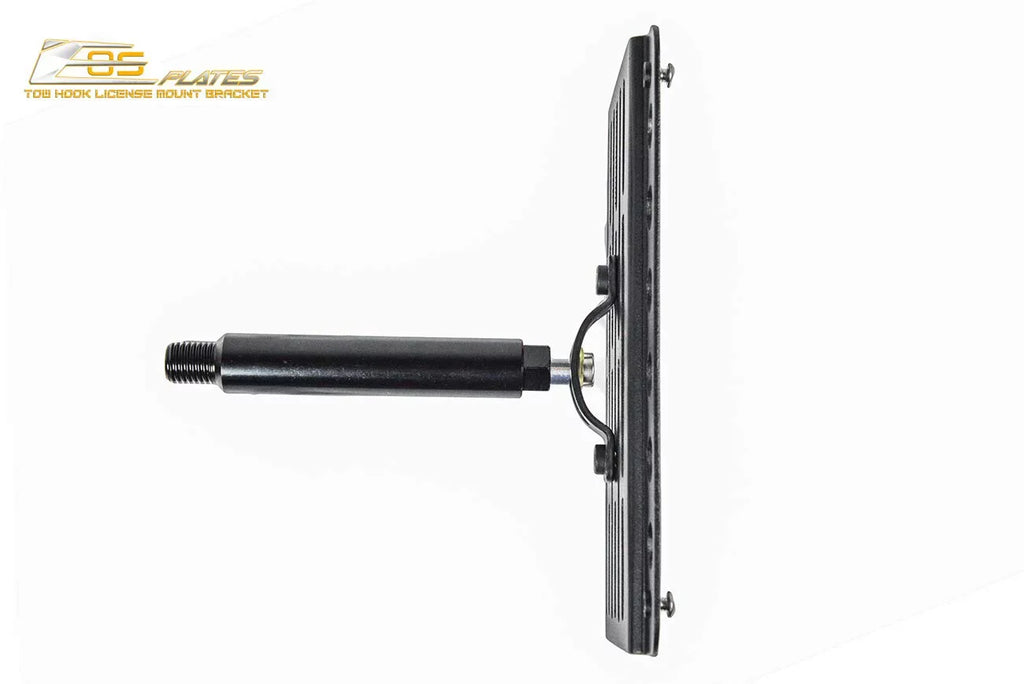 Extreme Online Store Replacement for 2006-2008 Mazda Miata NC | EOS PLatitudee Version 1 Mid Sized Front Bumper Tow Hook License Relocator Mount Bracket Tow-226