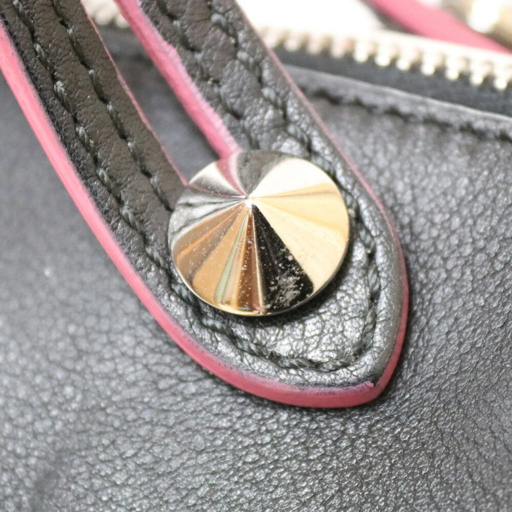 Pre-Owned FENDI Shoulder Bag By The Way Black Women's Leather (Fair)
