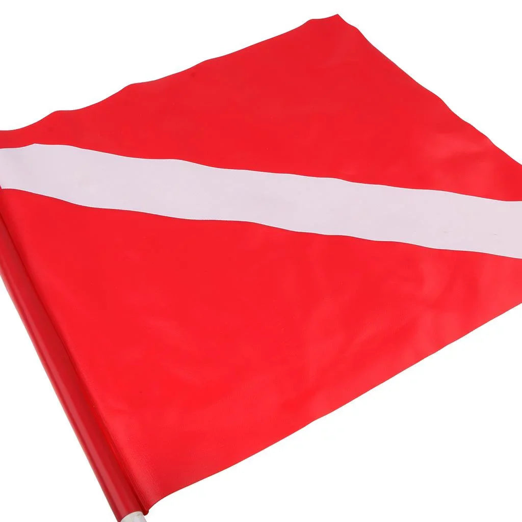InfLatitudeable Dive Buoy With Red Snorkel Scuba Diving Surface Marker Safety
