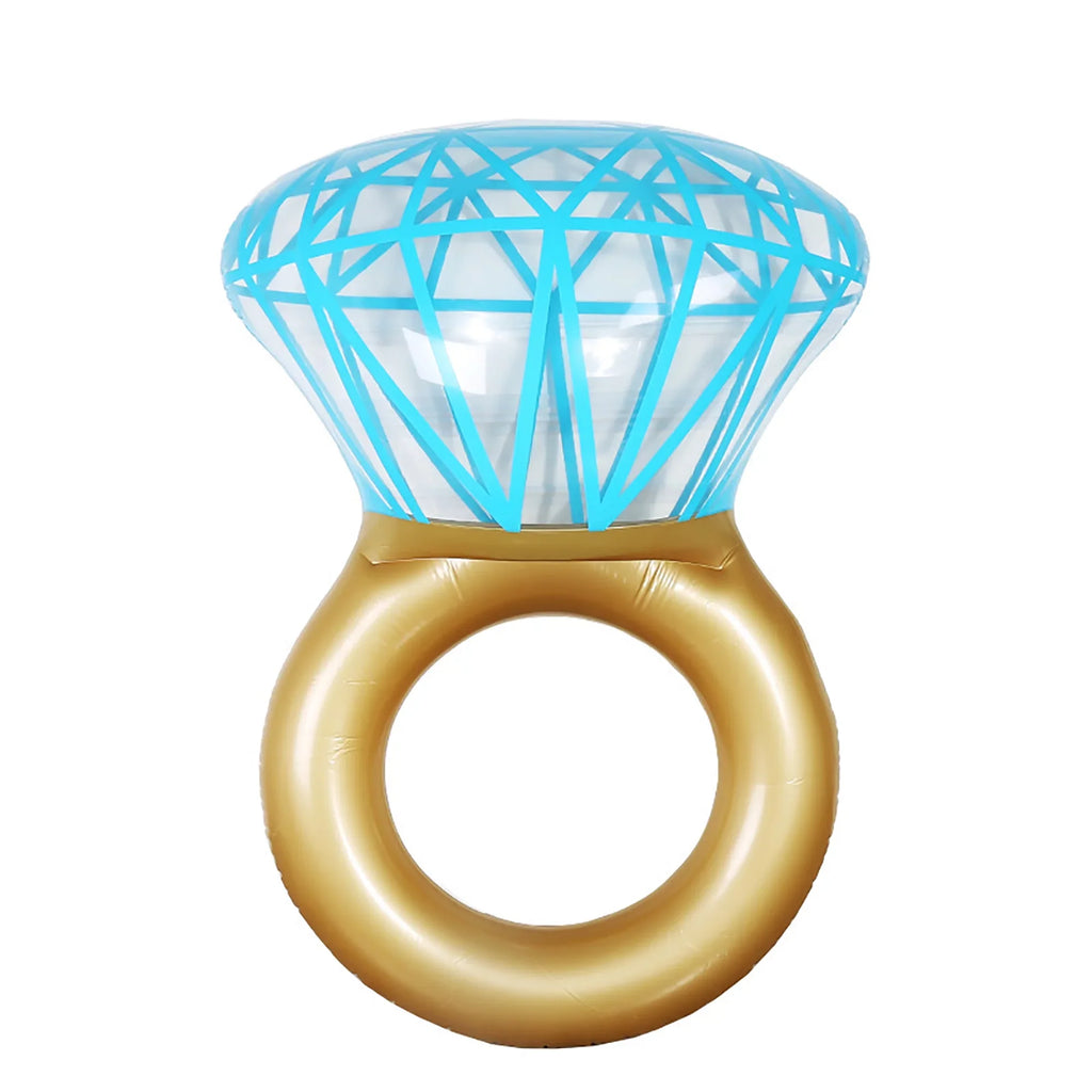Yejaeka Adults Diamond Swimming Ring, Bride Accessories Pool Float Raft