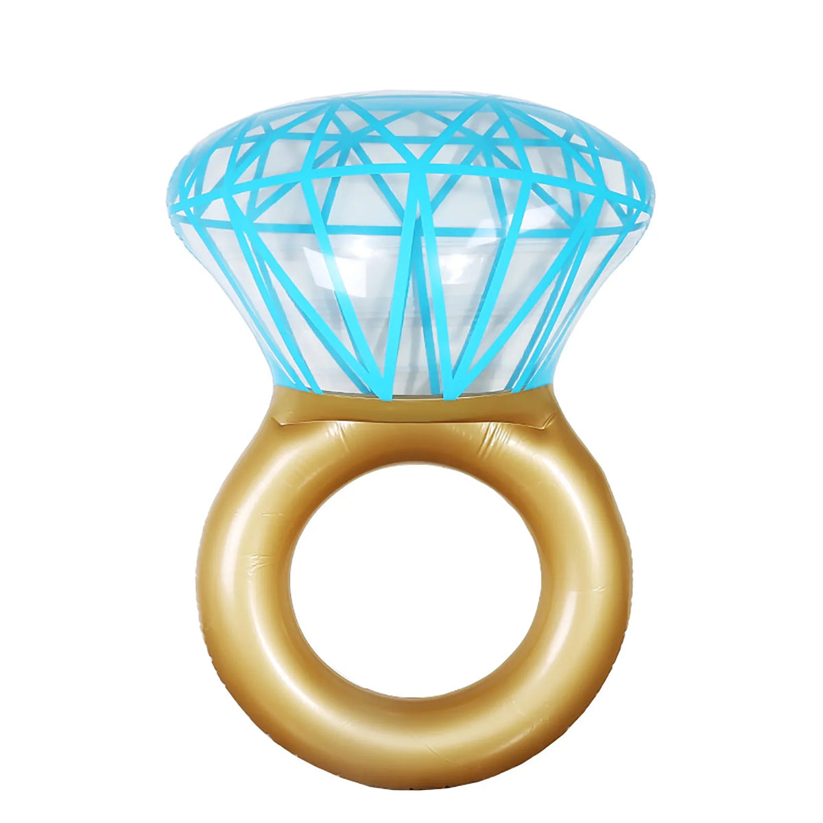 Yejaeka Adults Diamond Swimming Ring, Bride Accessories Pool Float Raft