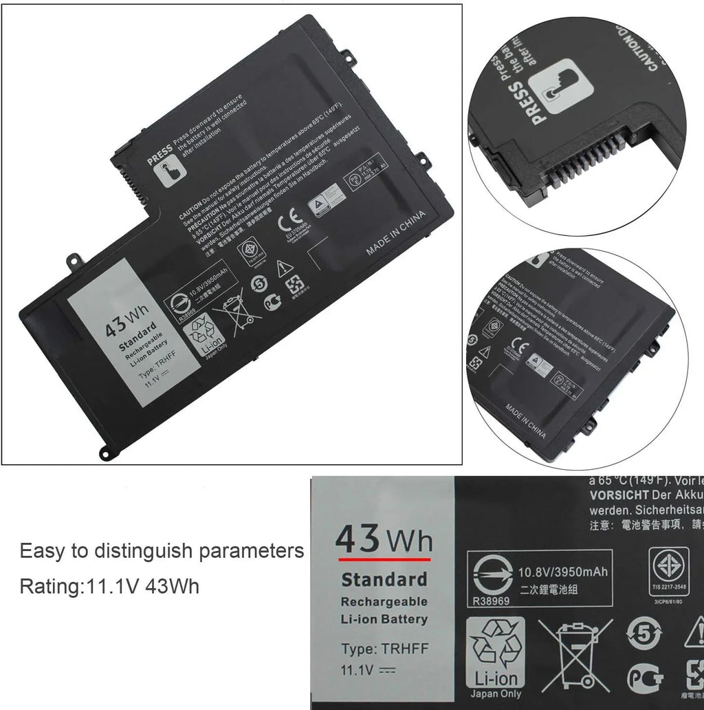 TRHFF 01V2F 1V2F6 y for Dell Inspiron 15 5000 Series 15-5547 5547 N5547 5548 5545 5542 5447 N5447 5445