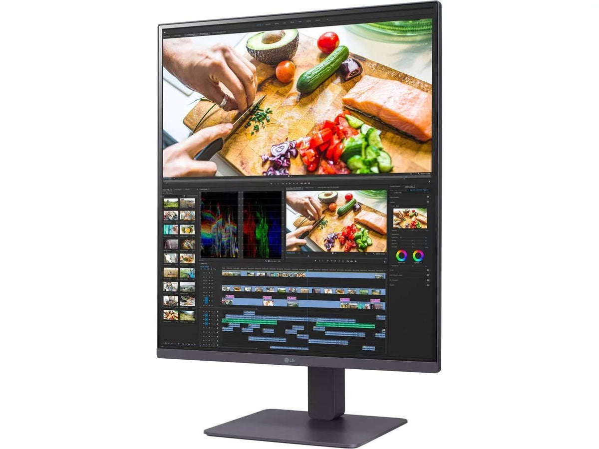 LG 28" (27.6" Viewable) 60 Hz Nano IPS SDQHD DualUp Monitor with USB Type-C 5ms (GtG at Faster) 2560 x 2880 FLatitude Panel 28MQ750-C